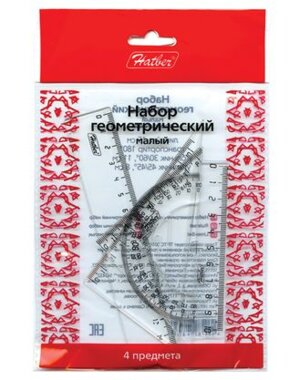 Набор геометрический Малый прозрачный MNn_04106