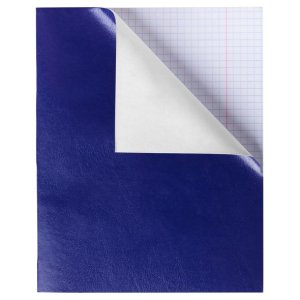 Тетрадь  48л Клетка Бумвинил METALLIC Фиолетовая 48Т5бвВ1