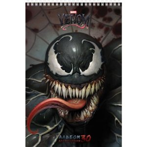 Альбом 30л Venom Человек Спираль 30А4Всп 