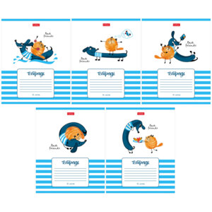 Тетрадь  12л Клетка Best Friends 12Т5В1