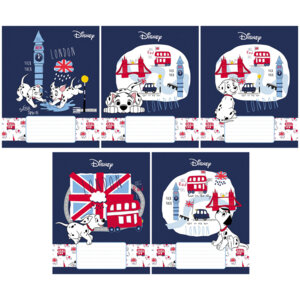 Тетрадь  12л Клетка Disney Далматинцы 12Т5В1