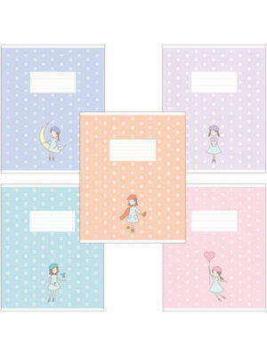 Тетрадь  12л Клетка Класс С  Про девочек 12Т5C1