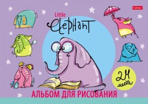 Альбом 24л Little Elephant тиснение 24А4тВ