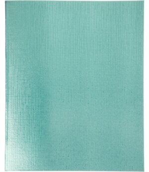 Тетрадь  96л Клетка Бумвинил METALLIC Мята 96Т5бвВ1
