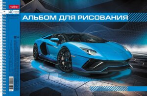 Альбом 40л Автопанорама перфорация на отрыв спираль 40А4вмВсп