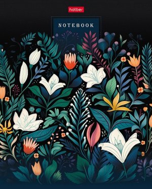 Тетрадь  80л Клетка Floral dreams 80Т5В1