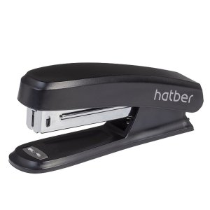 Степлер №10 Черный Пластиковый 12л 50 скоб захват 40мм с антистеплером DS_085950