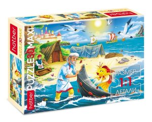 Паззл   30 MAXI Золотая рыбка