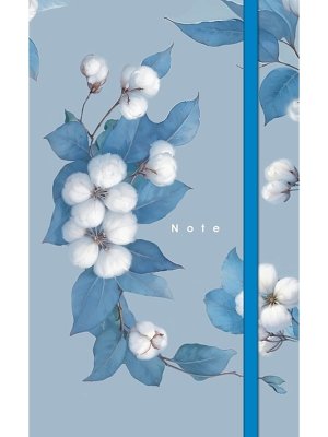 Записная книжка 80-50л А6 Нежнее нежного с клапаном на резинке Спираль 80-50ЗКт6Вгр_32776