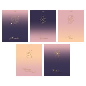 Тетрадь  48л Клетка 3D фольга Золотые моменты 48Т5лофВ1