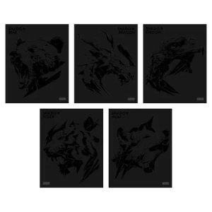 Тетрадь  48л Клетка 3D лак Shadow 48Т5лолВ1