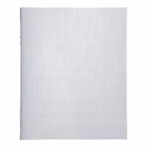 Тетрадь  48л Клетка Бумвинил METALLIC Белая 48Т5бвВ1