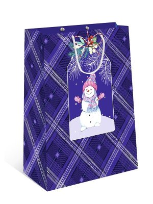 0293.786 Бумажный пакет Снеговик