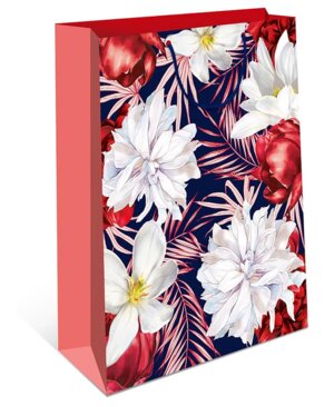 0293.874 Бумажный пакет Цветы