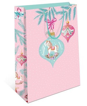 0192.183 Бумажный пакет Елочные игрушки