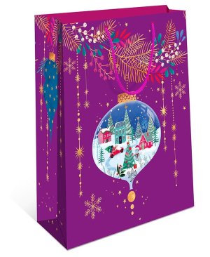 0193.194 Бумажный пакет Сказочный шарик НГ