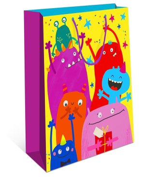 0193.290 Бумажный пакет Монстрики