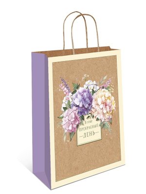 0396.594 Бумажный пакет крафт В этот прекрасный день