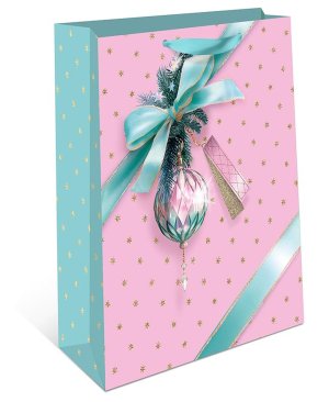 1310.951 Бумажный пакет стандарт плюс Новогодняя игрушка