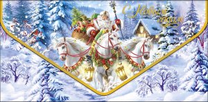 1216.345 Конверт С Новым Годом