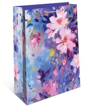 0191.745 Бумажный пакет Живопись Цветы