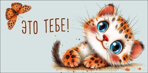 0321.407 Конверт Это тебе дет