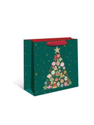 0716.113 Бумажный пакет Turnowsky Новогодняя елочка