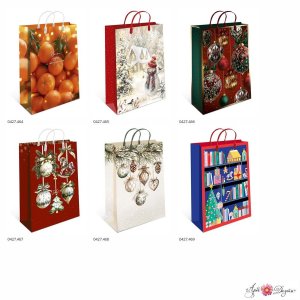 0427.476 Пластиковые пакеты набор Новый год 6 шт