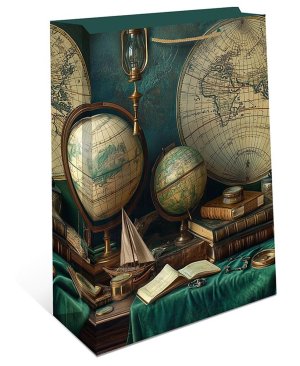 0195.707 Бумажный пакет Глобус