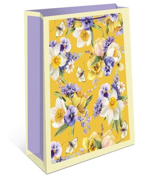 0192.840 Бумажный пакет Цветочный рай