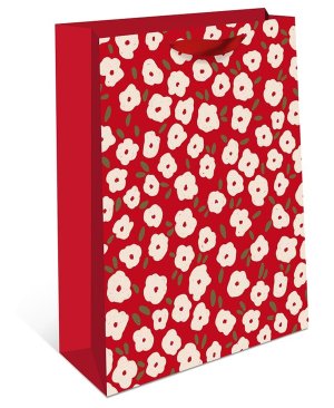 1598.268 Бумажный пакет премиум Россыпь цветов