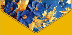 1216.677 Конверт Без надписи Цветы