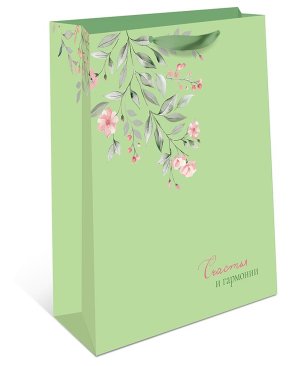 2312.201 Бумажный пакет стандарт плюс Счастья и гармонии