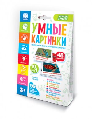 Настольная интерактивная игра Умные картинки На небе и в море 830402