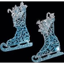 Украшение Праздничный конек 13см 38057