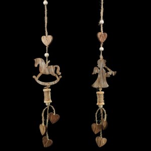 Украшение Праздничные забавы 35см дерево 41291