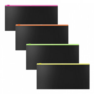 Zip-пакет пласт Matt Accent 190х70мм асс в пак по 12шт 54958