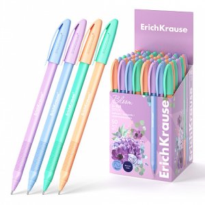 Ручка шар 1,0мм Синяя U-108 Stick Pastel Bloom Ultra Glide Technology 61020