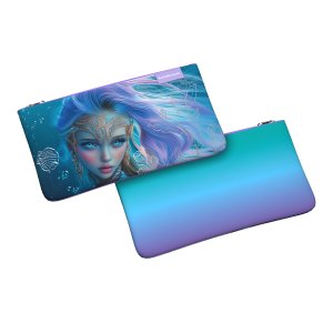 Пенал конверт Light 220x120мм Aquamarine 64962