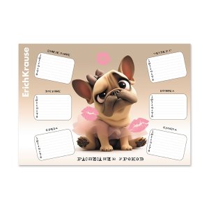 Расписание уроков А4 Frenchie 65308