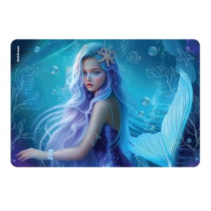 Подкладка настольная пластиковая А3 Aquamarine 65430