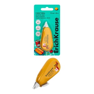 Корректирующая лента EasyMask Flip Cheat Meal 5мм х 6м желтый (в блистере по 1 шт.) 65596