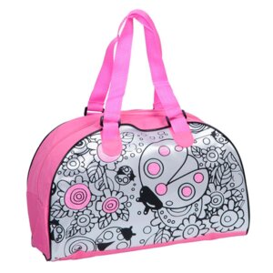 Сумка раскраска большая 34,5x22x2см без маркеров