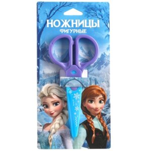 Ножницы 12,5см Холодное сердце фигурные пластик 10069693