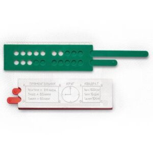 Линейка 16см Счеты первоклассника Абак СП05