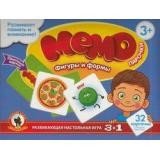 Мемо Парочки Фигуры и формы