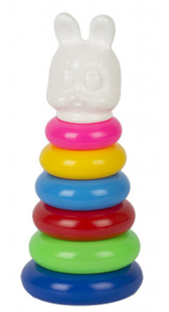 Пирамида Зоопарк 24см Заяц У777