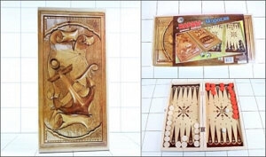 Игра Нарды морские Длинные Короткие   