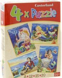 Паззл    8 12 15 20 Castor Красивые сказки В-041008