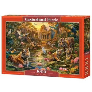 Паззл 1000 Castor Тигровый рай C-105199